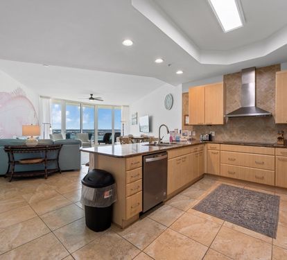 Caribe Penthouse C1 Fully Equipped Kitchen