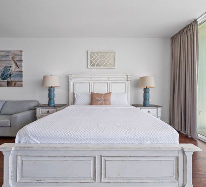 Caribe Penthouse C1 Primary Bedroom with King Bed