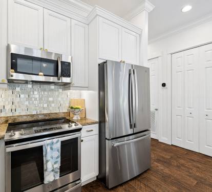Offering High-End, Stainless Steel Appliances