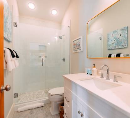 Carriage house bathroom