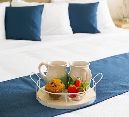 Enjoy breakfast in bed