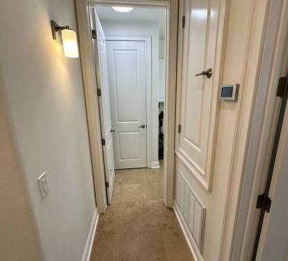 Hall towards laundry room (Main Level)