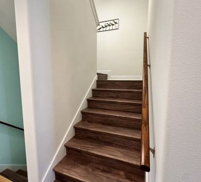 Stairs Going To 3rd Level