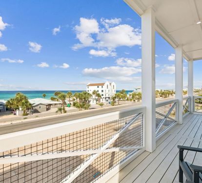 Take in the Views from the Balcony!