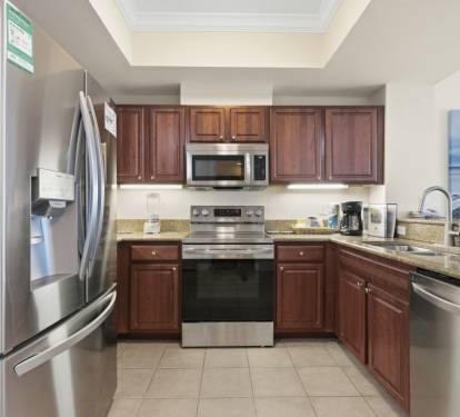 Crystal Tower 1604 Kitchen