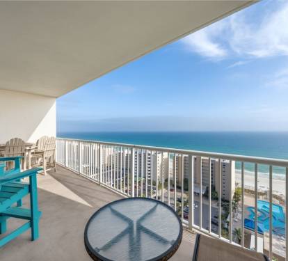 Crystal Tower 1604 Balcony