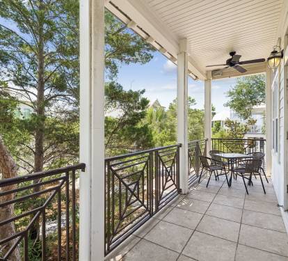 Grill Up Dinner & Enjoy Al Fresco Dining for 4 on the 2nd Floor Balcony