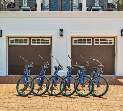 Explore 30A With Ease on Included Bikes!