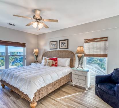 Sleep Peacefully in the Primary King Suite