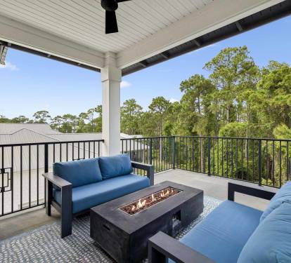 Cozy Up By the Outdoor Firepit & Roast S'mores!