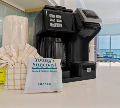 Crystal Tower 904 Combo Keurig + Drip Coffee Machine