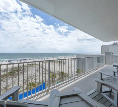 San Carlos 409 Gulf Front Balcony