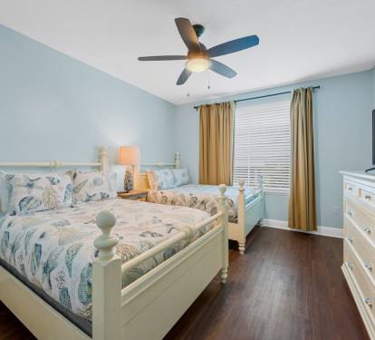 San Carlos 409 Bedroom 2 with Two Full Beds