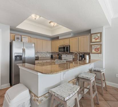 Crystal Shores West 601 Kitchen