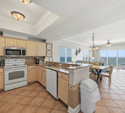 Crystal Shores West 601 Kitchen