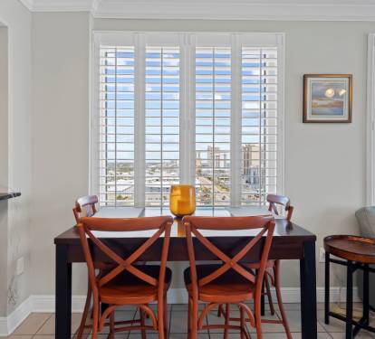 Crystal Tower 1101 Dining Table Seats 4
