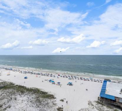 Boardwalk 1087 Gulf Front Views from Balcony
