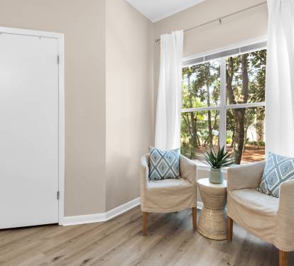 Bedroom 1 with Seating Area