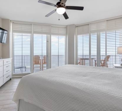 Lighthouse 901 Primary Bedroom with King Bed