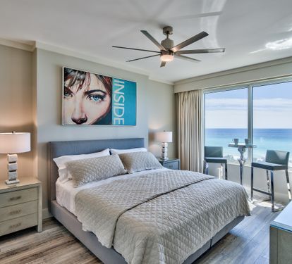 Master Bedroom with a Gulf View