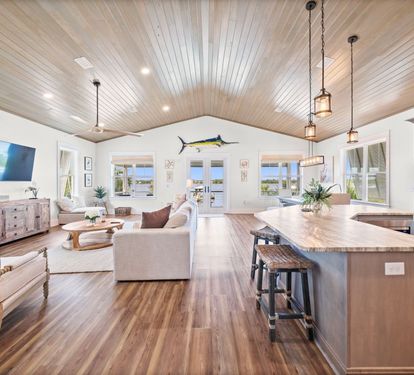 His & Hers Open Living Space