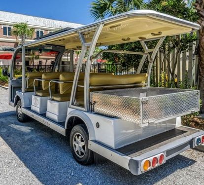 Free Beach Tram!