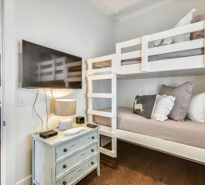 2nd Floor Bunk Room - Twin over Twin Bunk Bed