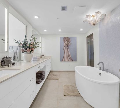 Spa Finishes in the Primary Bath