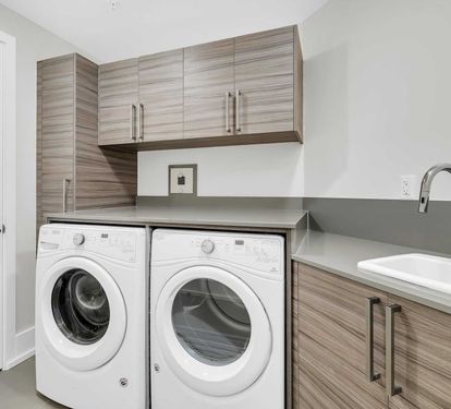 Large in residence laundry