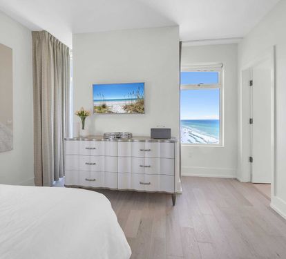 Bedroom Two with Views of the beach