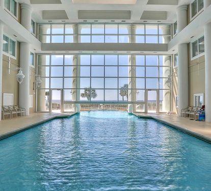 Indoor pool.