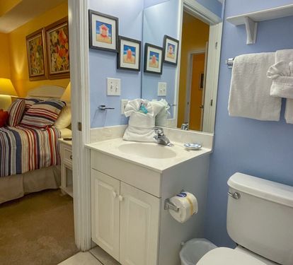 Primary bathroom.
