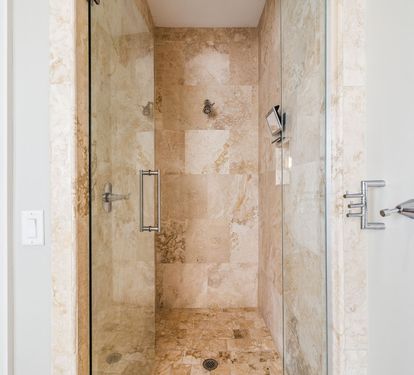Rinse Off in the Walk-In Shower