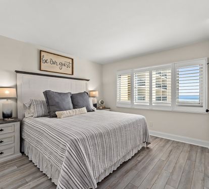 King master suite with new Simmons beauty rest mattress 