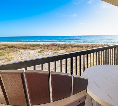 Comfortable balcony furniture to take in the view