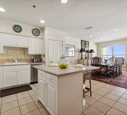 Open Concept + Bar Seating for 2