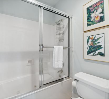 Primary King En-Suite - Shower/Tub Combo