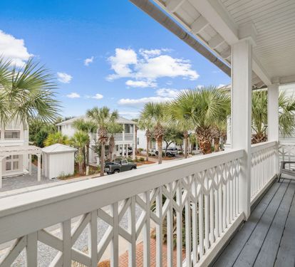Shared Balcony - Access from Living Area & Primary Suite
