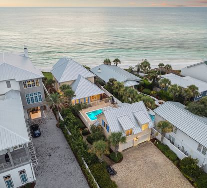 Gulf-Front Main House + Carriage House!