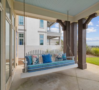 Relax & Unwind on the Patio Swing!