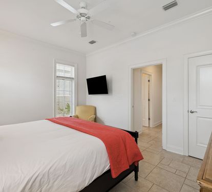 Primary King Suite - Equipped with a Flat-Screen TV