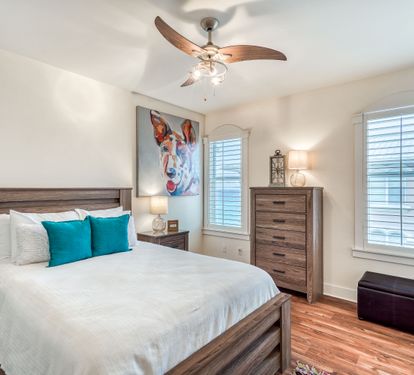 Queen Guest Bedroom - Furnished with a Queen Size Bed