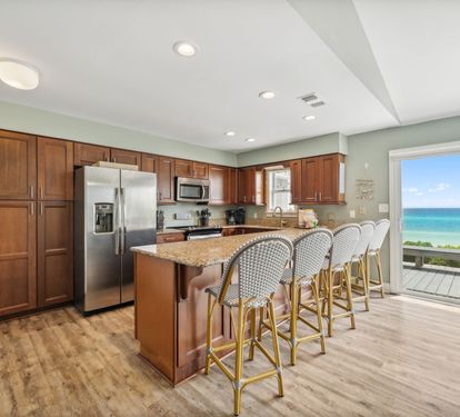 Kitchen - Equipped with Stainless Steel Appliances