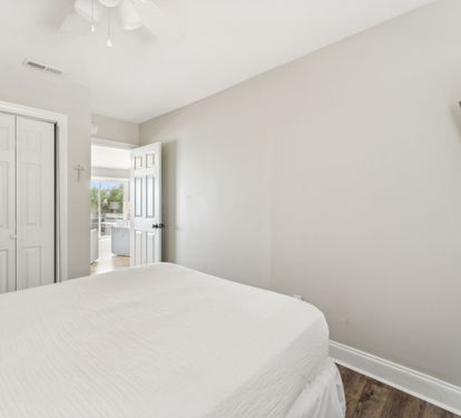 Queen Guest Bedroom - Furnished with a Queen Size Bed