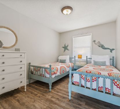 Guest Bedroom - Furnished with Two Twin Size Beds