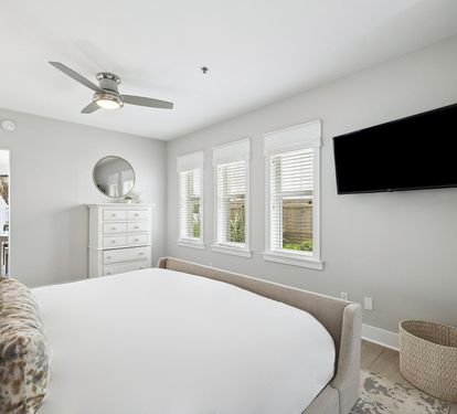 Primary King Suite - Equipped with a Flat-Screen TV