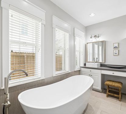 Relax in the Oversized Soaking Tub!