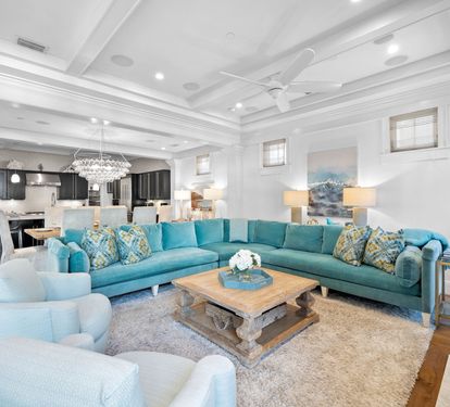 Living Room - Large Sectional Sofa