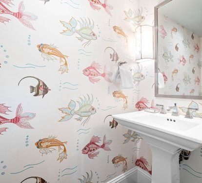1st Floor Powder Room - Conveniently Located Off the Kitchen