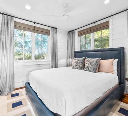 Carriage House Bedroom - Furnished with a King Size Bed